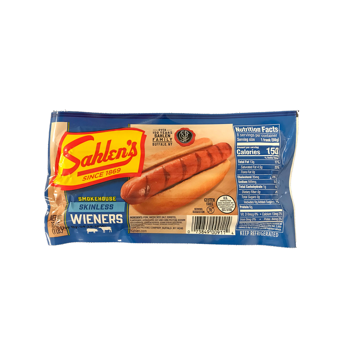 Skinless Hot Dogs